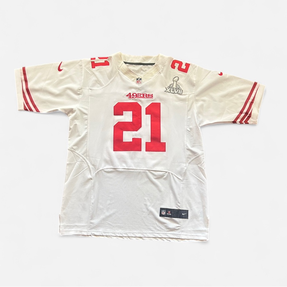 Nike Jersey Mens Sz XL (52) Away Frank Gore S.F. 49ers #21 On Field NFL Players